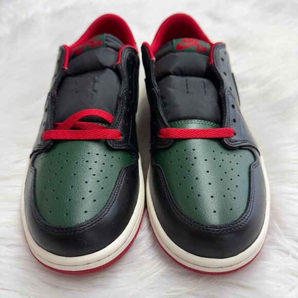 Jordan 1 Retro OG Gorge Green Varsity Red Womens Shoes CZ0775-036 NEW Multi Sz - Picture 3 of 4